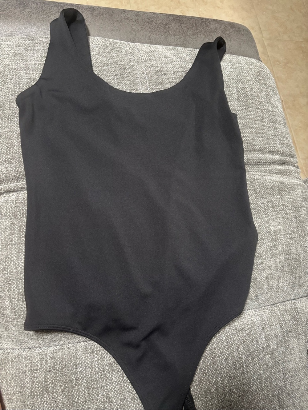 Express black Scoop Neck Bodysuit